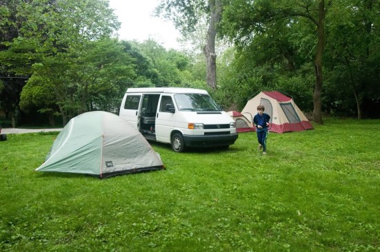 Rocky Ripple State Park w Van!